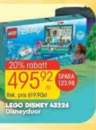 EKO LEGO DISNEY 43226 erbjuda