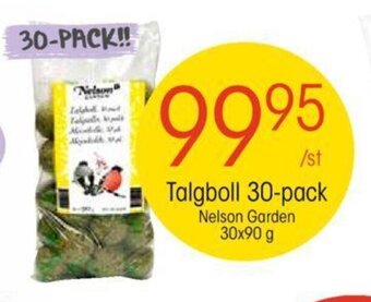 EKO Talgboll 30-pack Nelson Garden 30x90 g erbjuda