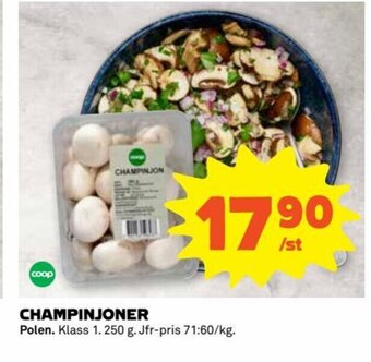Coop Extra CHAMPINJONER erbjuda