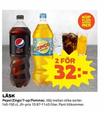 Coop Extra LÄSK erbjuda
