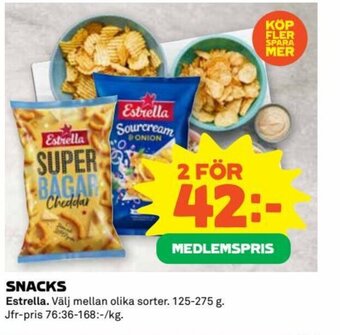Coop Extra SNACKS erbjuda