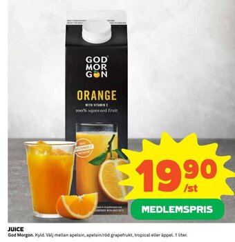Coop JUICE erbjuda