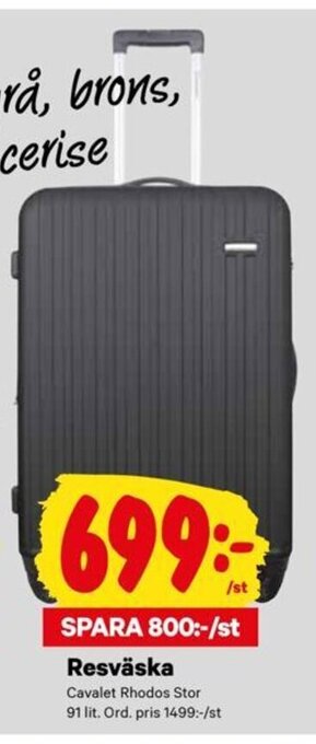 City Gross Resväska erbjuda