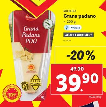 Lidl Grana padano erbjuda