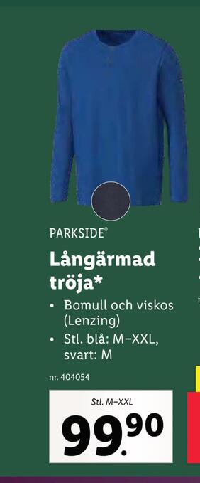 Lidl Långärmad tröja erbjuda