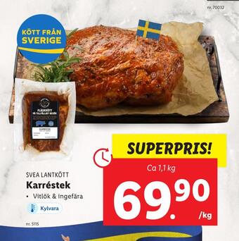 Lidl Svea lantkött erbjuda