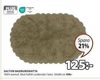 JYSK Saltvik badrumsmatta erbjuda