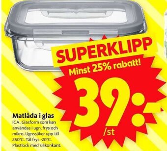 Matlåda i glas
