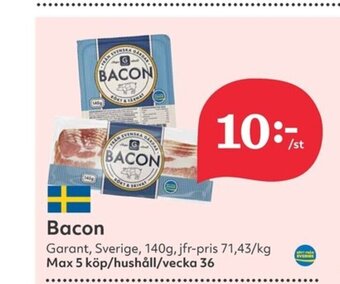 Hemköp Bacon erbjuda
