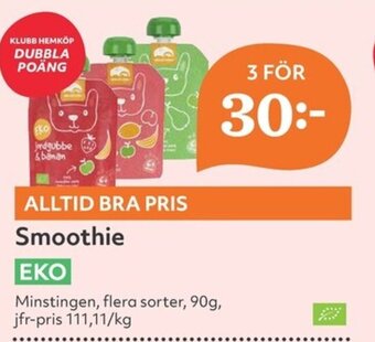 Hemköp Smoothie erbjuda