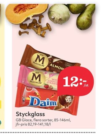 Hemköp Daim glasstrutar erbjuda