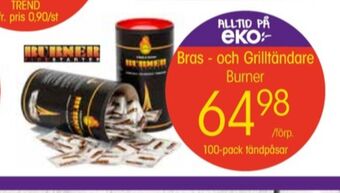 EKO Burner braständare erbjuda