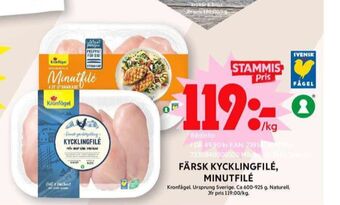 ICA Maxi Kronfågel kycklingfilé erbjuda