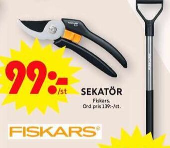 ICA Maxi Fiskars sekatör erbjuda