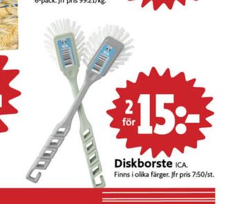 ICA Nära Ica diskborste erbjuda