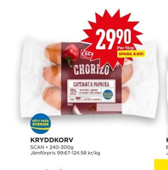 Willys Hemma Scan chorizo erbjuda
