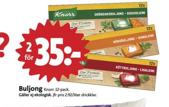 Knorr buljongtärningar
