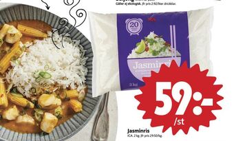 ICA Nära Ica jasminris erbjuda