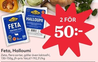 Hemköp Feta, Halloumi Zeta erbjuda