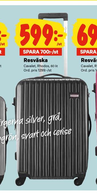 City Gross Resväska erbjuda