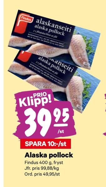 City Gross Alaska pollock erbjuda