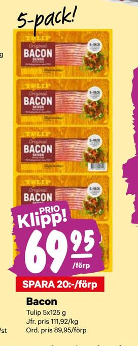 City Gross Bacon erbjuda
