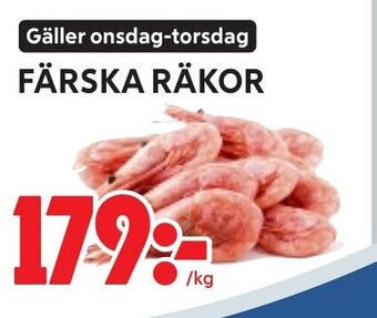 Ica Hajen Lagpris FÄRSKA RÄKOR erbjuda