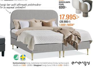 Mio Kontinentalsäng erbjuda