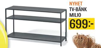 Mio Tv-bänk milio erbjuda