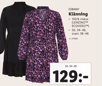 Lidl ESMARAⓇ Klänning erbjuda