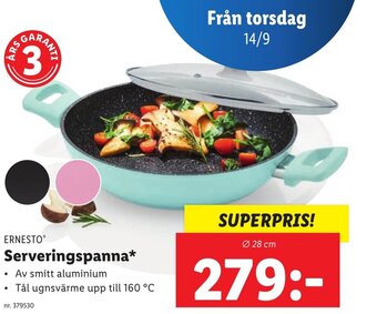 Lidl ERNESTO Serveringspanna* erbjuda