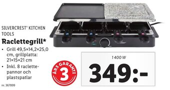 Lidl SILVERCREST® KITCHEN TOOLS Raclettegrill* erbjuda