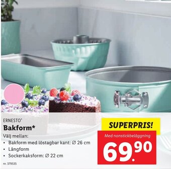 Lidl ERNESTO Bakform* erbjuda