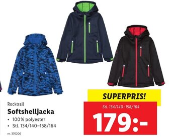 Lidl Rocktrail Softshelljacka erbjuda