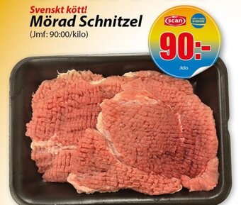 Extra Mjällby Stormarknad Svenskt kött! Mörad Schnitzel erbjuda