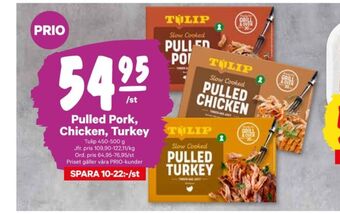 City Gross Tulip pulled pork erbjuda