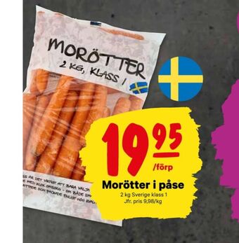 City Gross Garant morötter erbjuda