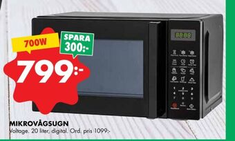 ÖoB Voltage mikrovågsugn erbjuda