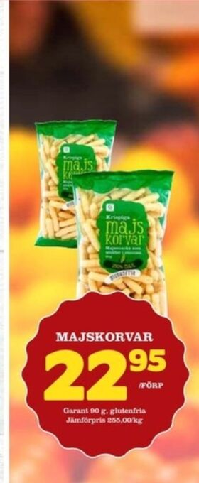 Matdax Garant snacks erbjuda