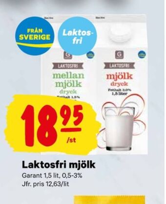 City Gross Garant mjölk erbjuda