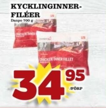 Matdax Danpo kycklinginnerfilé erbjuda