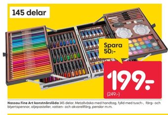 Rusta Nassau målarlåda erbjuda