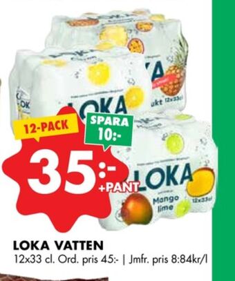 ÖoB Citron mineralvatten erbjuda