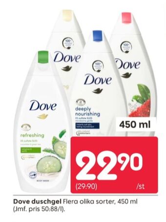 Rusta Dove duschtvål erbjuda