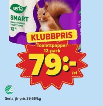 Östenssons Smart toalettpapper erbjuda