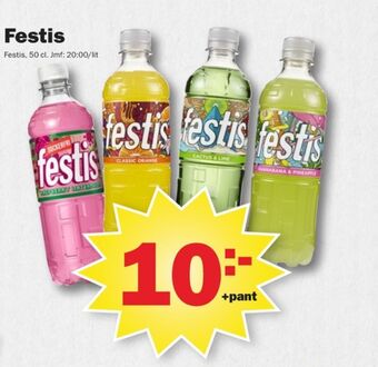 Pekås Festis stilldrink erbjuda