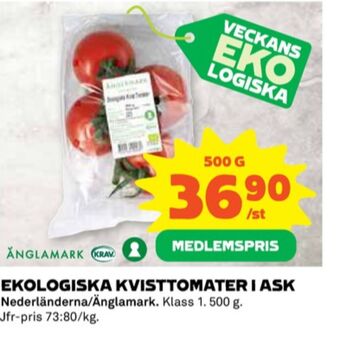Coop Änglamark tomater erbjuda