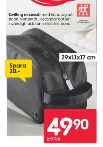 Rusta Zwilling necessär erbjuda