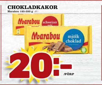Matdax Chokladkakor erbjuda