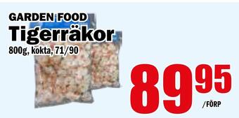 Matdax Tigerräkor erbjuda